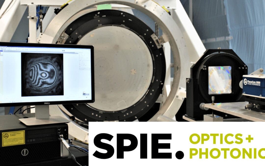 Dr. Chunyu Zhao, President of Arizona Optical Metrology, to present at SPIE Optics + Photonics conference on Monday August 2, 2021