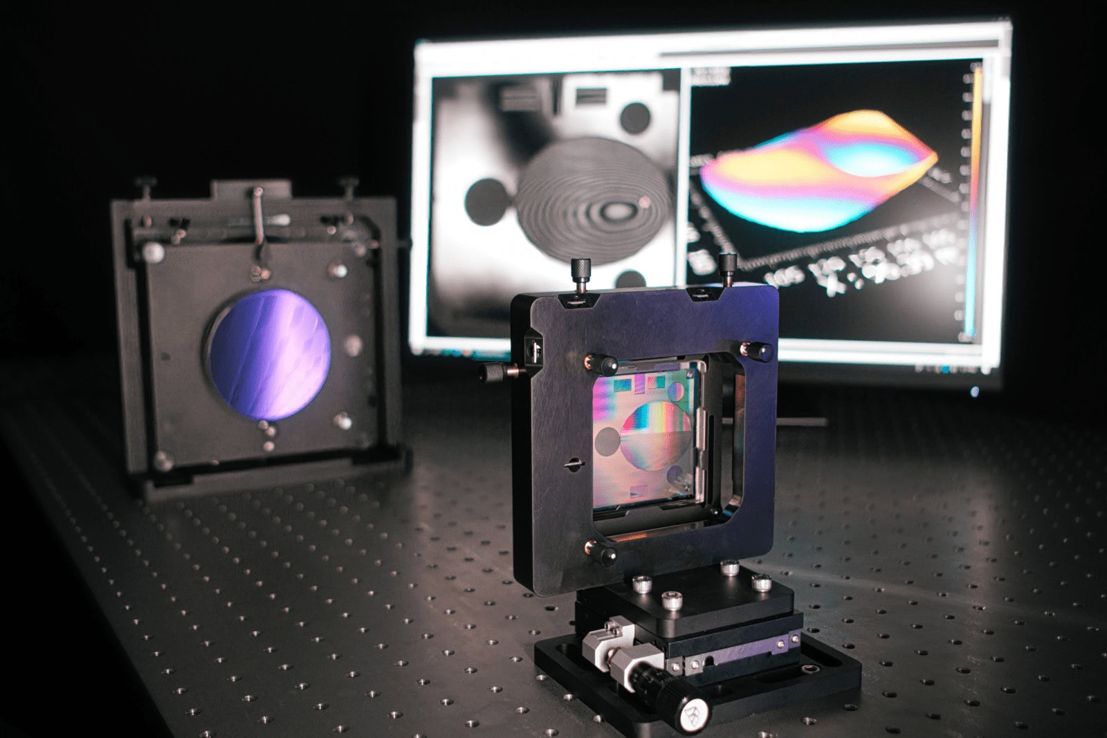 An off-axis parabola (OAP) metrology system